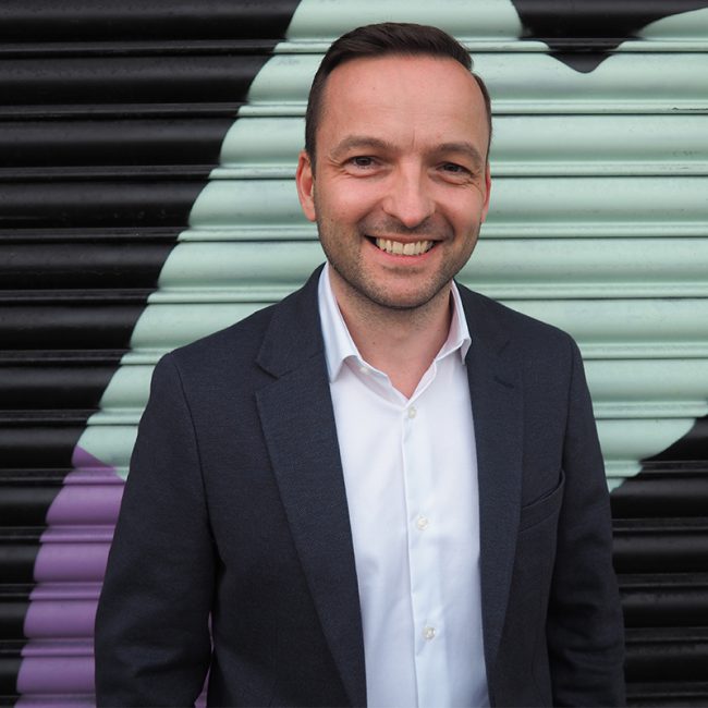 Photo of Paul McInally, director of gdl architecture