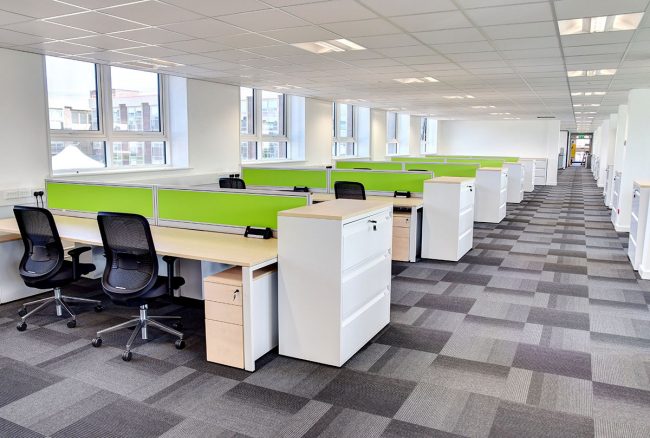 Refurbishment of a Hesketh House - a 1960's office building in Fleetwood for the NHS Business Services Authority including curtain walling, courtyard, reception, open plan office refurbishments, café, learning academy and landscaping improvements