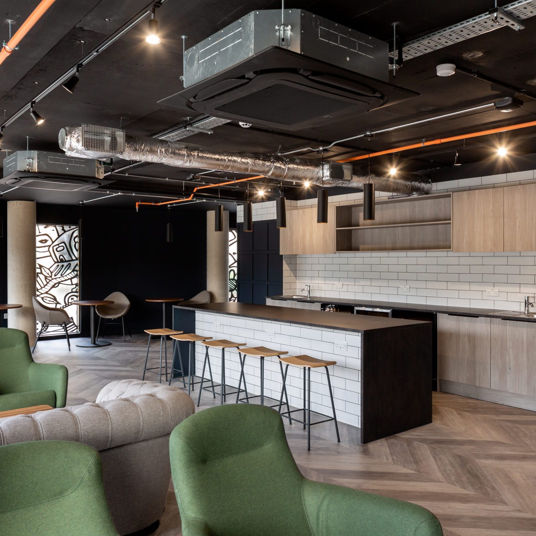 student lounge Interiors